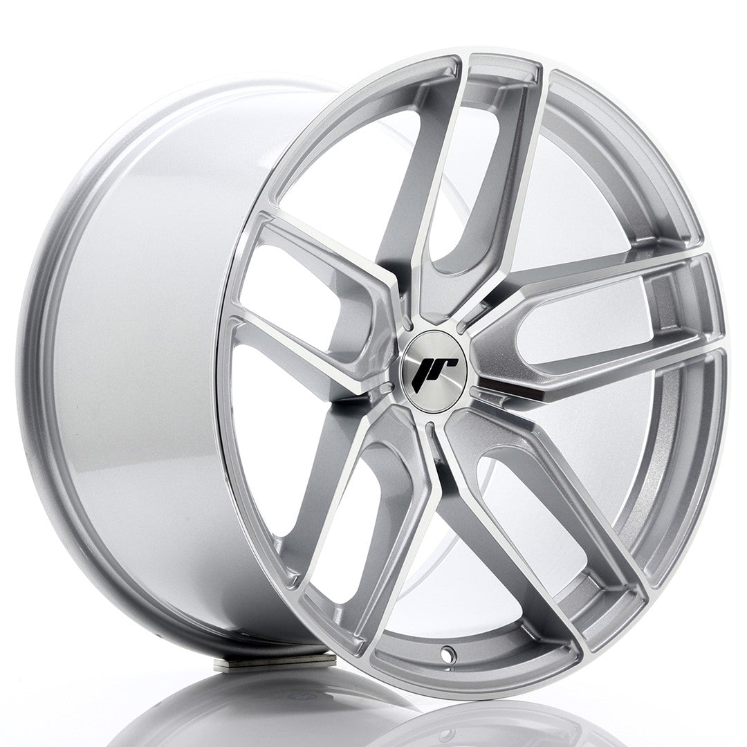 Japan Racing JR25 Alloy Wheel 19" x 11" ET20, 21, 22, 23, 24, 25, 26, 27, 28, 29, 30, 31, 32, 33, 34, 35, 36, 37, 38, 39, 40 5x100, 5x105, 5x108, 5x110, 5x112, 5x114.3, 5x115, 5x118, 5x120 - Silver
