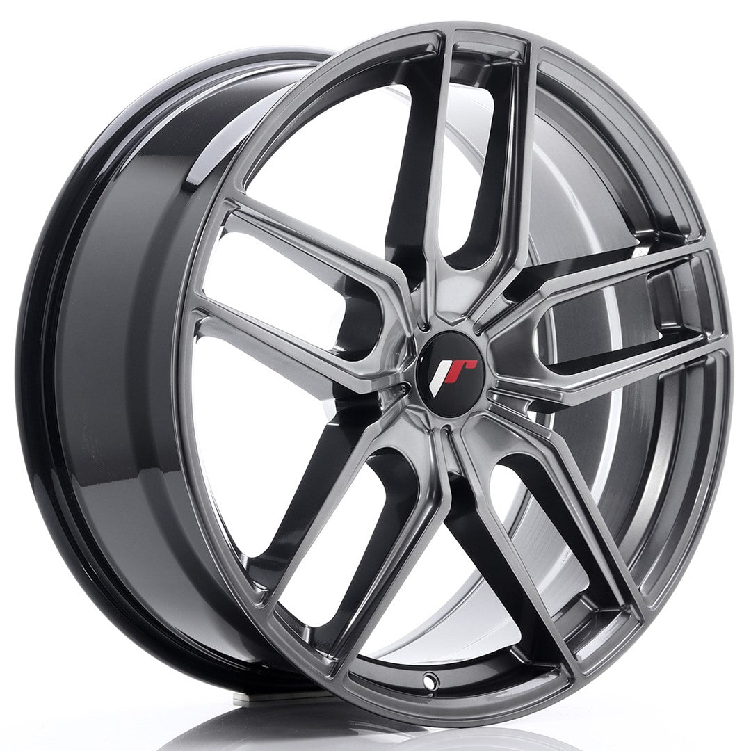Japan Racing JR25 Alloy Wheel 20" x 8,5" ET20, 21, 22, 23, 24, 25, 26, 27, 28, 29, 30, 31, 32, 33, 34, 35, 36, 37, 38, 39, 40 5x108, 5x110, 5x112, 5x114.3, 5x115, 5x118, 5x120, 5x120.65, 5x127, 5x130 - Hyper Black