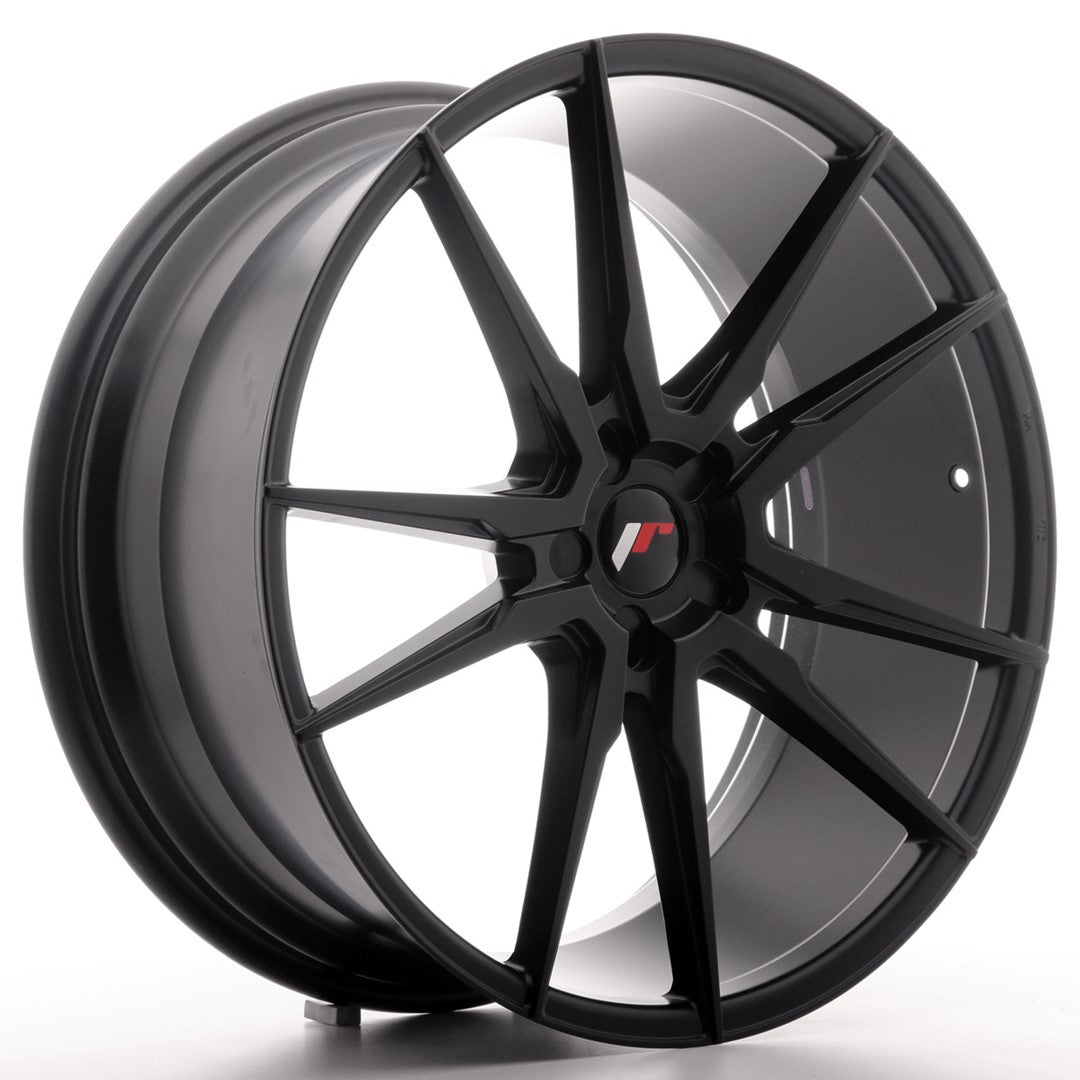 Japan Racing JR21 Alloy Wheel 22" x 9,5" ET30, 31, 32, 33, 34, 35, 36, 37, 38, 39, 40, 41, 42, 43, 44, 45, 46, 47, 48 5x108, 5x110, 5x112, 5x114.3, 5x115, 5x118, 5x120, 5x120.65, 5x127, 5x130 - Black