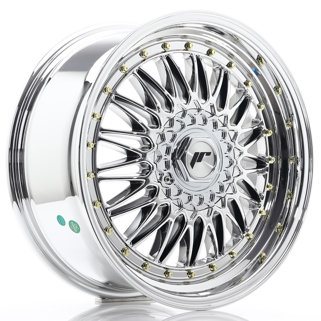 Japan Racing JR9 Alloy Wheel 18" x 8" ET35 5x112, 5x120 - Chrome