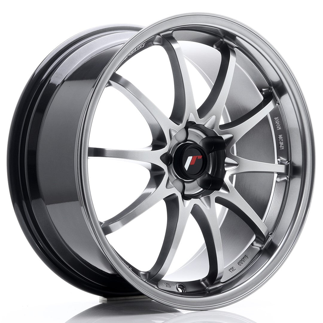 Japan Racing JR5 Alloy Wheel 19" x 8,5" ET43 5x100, 5x105, 5x108, 5x110, 5x112, 5x114.3, 5x115, 5x118, 5x120 - Hyper Black