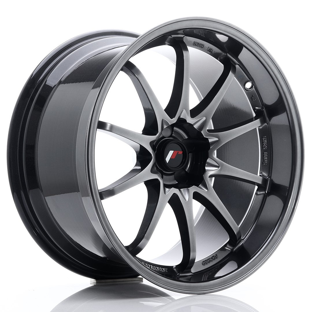 Japan Racing JR5 Alloy Wheel 19" x 10,5" ET12 5x100, 5x105, 5x108, 5x110, 5x112, 5x114.3, 5x115, 5x118, 5x120 - Hyper Black