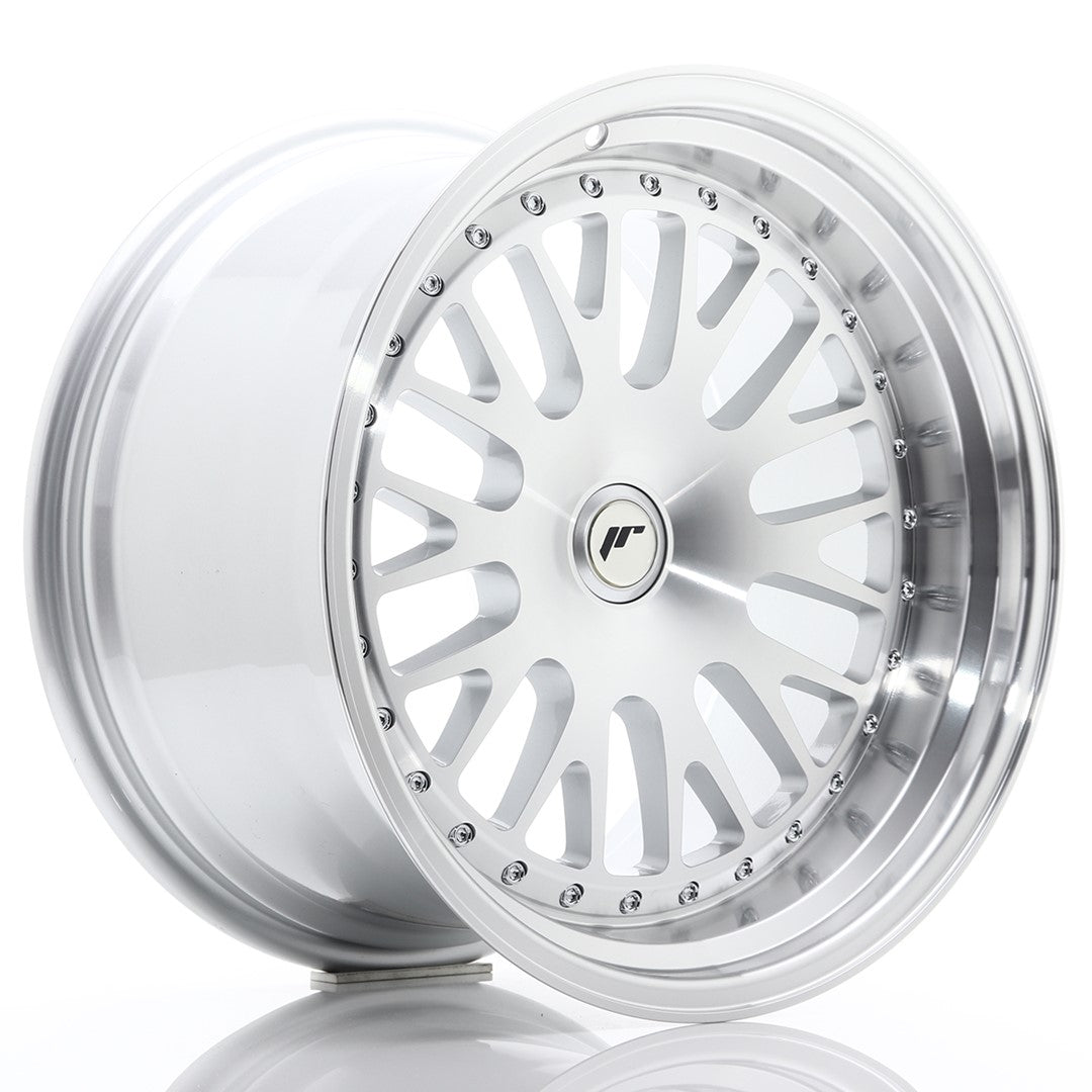 Japan Racing JR10 Alloy Wheel 18" x 10,5" ET12, 13, 14, 15, 16, 17, 18, 19, 20, 21, 22, 23, 24, 25 3x112, 4x100, 4x108, 4x110, 4x114.3, 5x100, 5x105, 5x108, 5x110, 5x112, 5x114.3, 5x115, 5x118, 5x120 - Silver