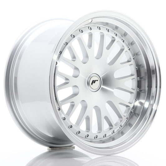 Japan Racing JR10 Alloy Wheel 18" x 10,5" ET12, 13, 14, 15, 16, 17, 18, 19, 20, 21, 22, 23, 24, 25 3x112, 4x100, 4x108, 4x110, 4x114.3, 5x100, 5x105, 5x108, 5x110, 5x112, 5x114.3, 5x115, 5x118, 5x120 - Silver