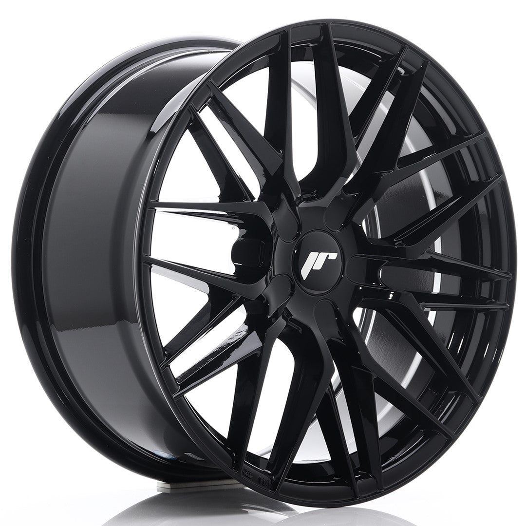 Japan Racing JR28 Alloy Wheel 18" x 8,5" ET20, 21, 22, 23, 24, 25, 26, 27, 28, 29, 30, 31, 32, 33, 34, 35, 36, 37, 38, 39, 40 5x100, 5x105, 5x108, 5x110, 5x112, 5x114.3, 5x115, 5x118, 5x120 - Black