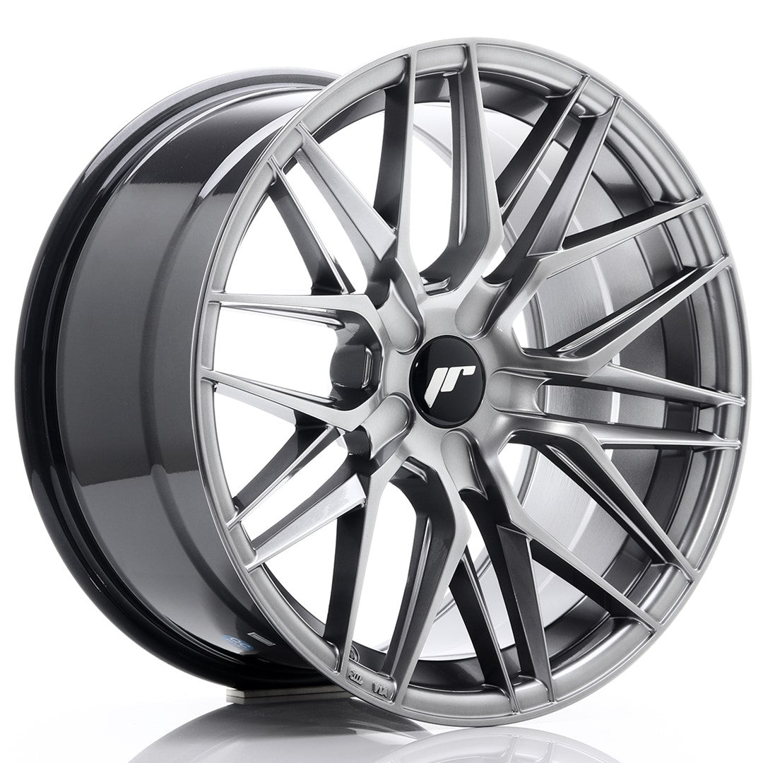 Japan Racing JR28 Alloy Wheel 18" x 9,5" ET20, 21, 22, 23, 24, 25, 26, 27, 28, 29, 30, 31, 32, 33, 34, 35, 36, 37, 38, 39, 40 5x100, 5x105, 5x108, 5x110, 5x112, 5x114.3, 5x115, 5x118, 5x120 - Hyper Black