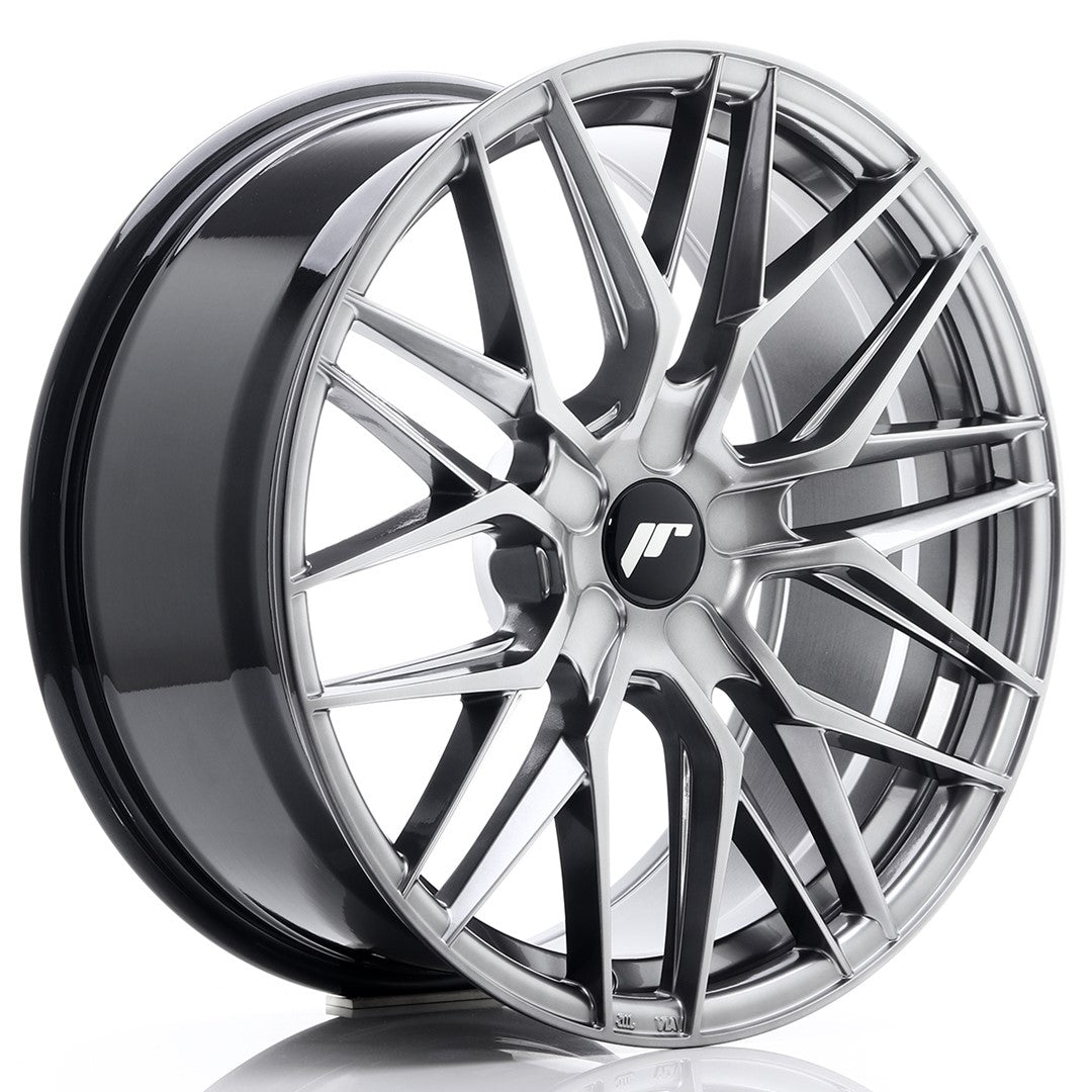 Japan Racing JR28 Alloy Wheel 19" x 8,5" ET20, 21, 22, 23, 24, 25, 26, 27, 28, 29, 30, 31, 32, 33, 34, 35, 36, 37, 38, 39, 40 5x100, 5x105, 5x108, 5x110, 5x112, 5x114.3, 5x115, 5x118, 5x120 - Hyper Black
