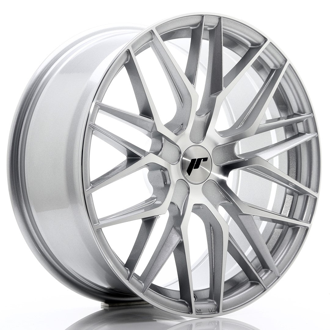 Japan Racing JR28 Alloy Wheel 19" x 8,5" ET20, 21, 22, 23, 24, 25, 26, 27, 28, 29, 30, 31, 32, 33, 34, 35, 36, 37, 38, 39, 40 5x100, 5x105, 5x108, 5x110, 5x112, 5x114.3, 5x115, 5x118, 5x120 - Silver