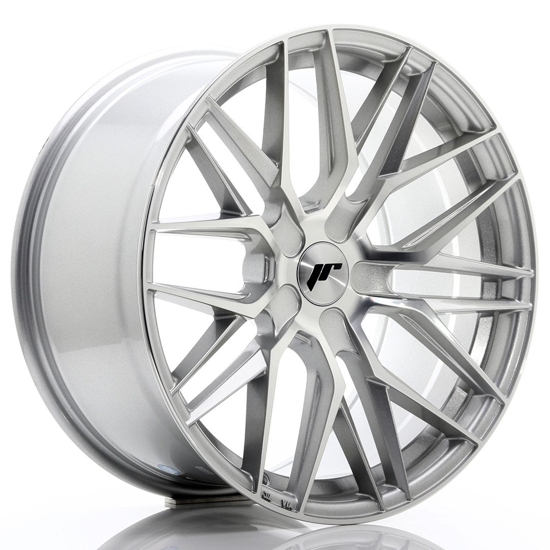 Japan Racing JR28 Alloy Wheel 19" x 9,5" ET20, 21, 22, 23, 24, 25, 26, 27, 28, 29, 30, 31, 32, 33, 34, 35, 36, 37, 38, 39, 40 5x100, 5x105, 5x108, 5x110, 5x112, 5x114.3, 5x115, 5x118, 5x120 - Silver