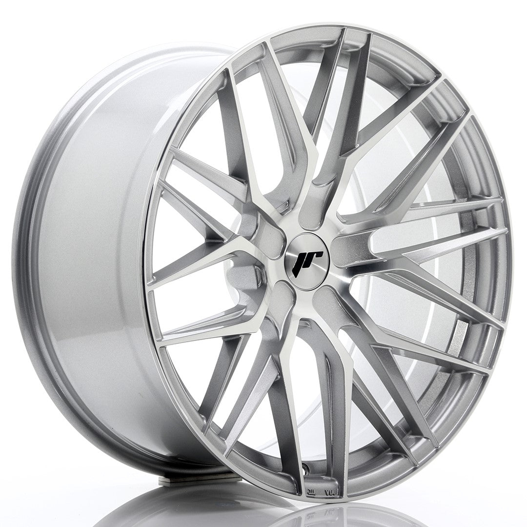 Japan Racing JR28 Alloy Wheel 20" x 10" ET20, 21, 22, 23, 24, 25, 26, 27, 28, 29, 30, 31, 32, 33, 34, 35, 36, 37, 38, 39, 40 5x100, 5x105, 5x108, 5x110, 5x112, 5x114.3, 5x115, 5x118, 5x120, 5x120.65, 5x127, 5x130 - Silver
