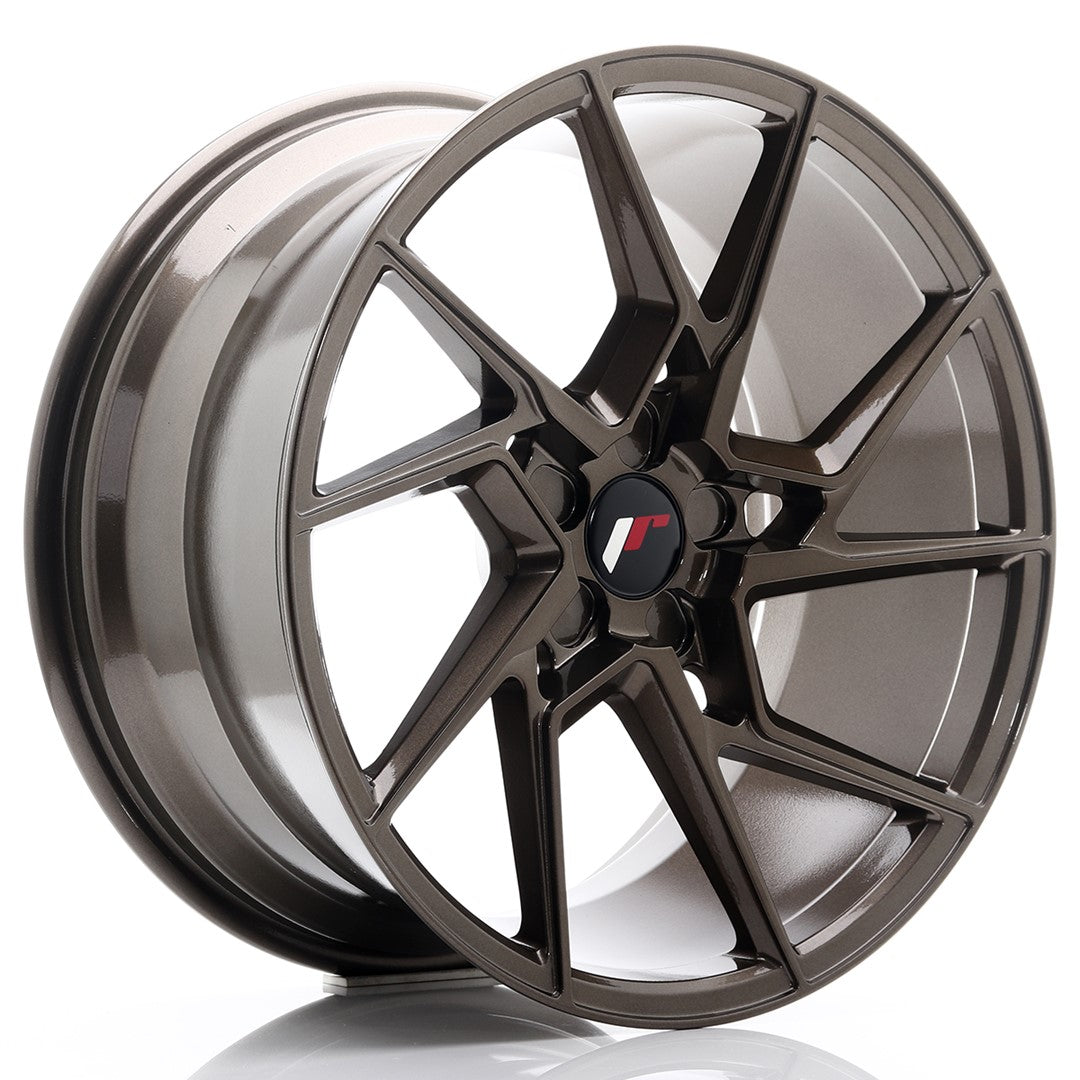 Japan Racing JR33 Alloy Wheel 19" x 9,5" ET20, 21, 22, 23, 24, 25, 26, 27, 28, 29, 30, 31, 32, 33, 34, 35, 36, 37, 38, 39, 40, 41, 42, 43, 44, 45 5x100, 5x105, 5x108, 5x110, 5x112, 5x114.3, 5x115, 5x118, 5x120 - Bronze