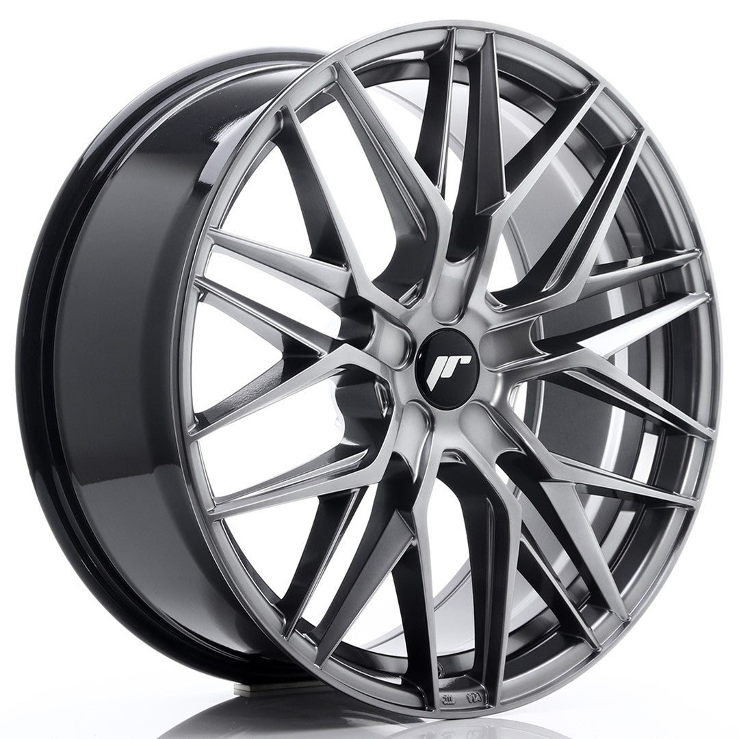Japan Racing JR28 Alloy Wheel 21" x 9" ET15, 16, 17, 18, 19, 20, 21, 22, 23, 24, 25, 26, 27, 28, 29, 30, 31, 32, 33, 34, 35, 36, 37, 38, 39, 40, 41, 42, 43, 44, 45 5x108, 5x110, 5x112, 5x114.3, 5x115, 5x118, 5x120, 5x120.65, 5x127, 5x130 - Hyper Black