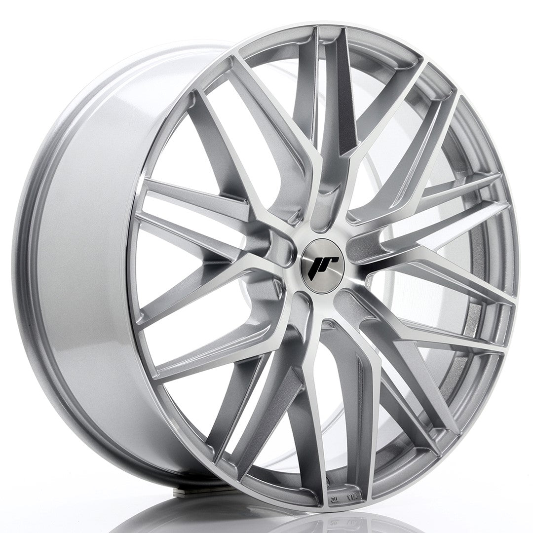 Japan Racing JR28 Alloy Wheel 22" x 9" ET30, 31, 32, 33, 34, 35, 36, 37, 38, 39, 40, 41, 42, 43, 44, 45 5x108, 5x110, 5x112, 5x114.3, 5x115, 5x118, 5x120, 5x120.65, 5x127, 5x130 - Silver