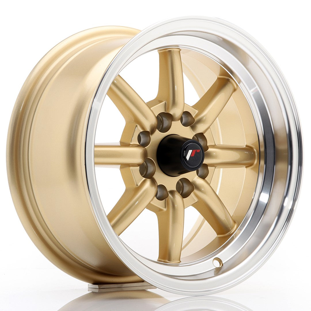 Japan Racing JR19 Alloy Wheel 14" x 7" ET0 4x100, 4x114.3 - Gold