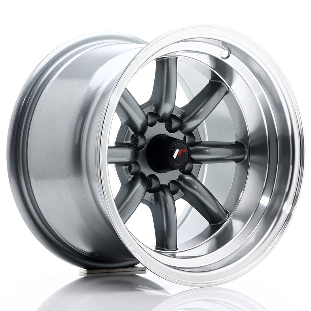 Japan Racing JR19 Alloy Wheel 14" x 9" ET-25 4x100, 4x114.3 - Gun metal