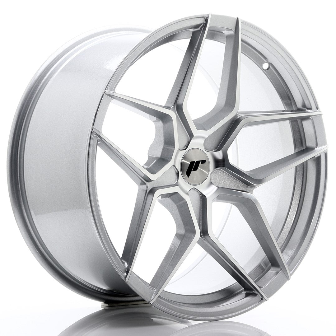 Japan Racing JR34 Alloy Wheel 20" x 10" ET20, 21, 22, 23, 24, 25, 26, 27, 28, 29, 30, 31, 32, 33, 34, 35, 36, 37, 38, 39, 40 5x100, 5x105, 5x108, 5x110, 5x112, 5x114.3, 5x115, 5x118, 5x120, 5x120.65, 5x127, 5x130 - Silver
