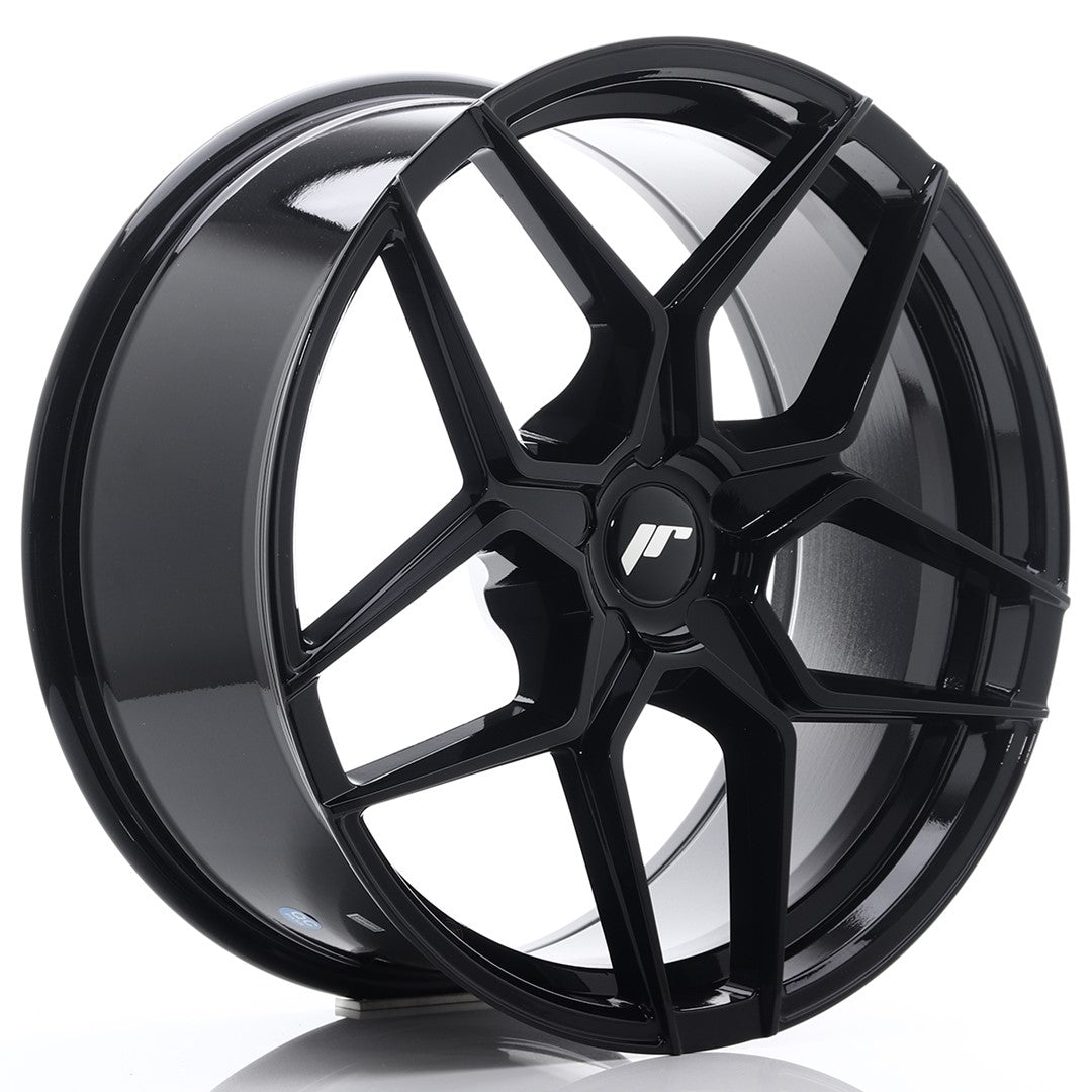 Japan Racing JR34 Alloy Wheel 20" x 9" ET20, 21, 22, 23, 24, 25, 26, 27, 28, 29, 30, 31, 32, 33, 34, 35, 36, 37, 38, 39, 40 5x100, 5x105, 5x108, 5x110, 5x112, 5x114.3, 5x115, 5x118, 5x120, 5x120.65, 5x127, 5x130 - Black