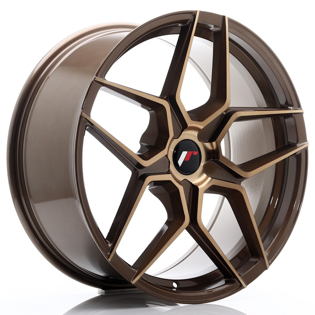 Japan Racing JR34 Alloy Wheel 20" x 9" ET20, 21, 22, 23, 24, 25, 26, 27, 28, 29, 30, 31, 32, 33, 34, 35, 36, 37, 38, 39, 40 5x100, 5x105, 5x108, 5x110, 5x112, 5x114.3, 5x115, 5x118, 5x120, 5x120.65, 5x127, 5x130 - Bronze