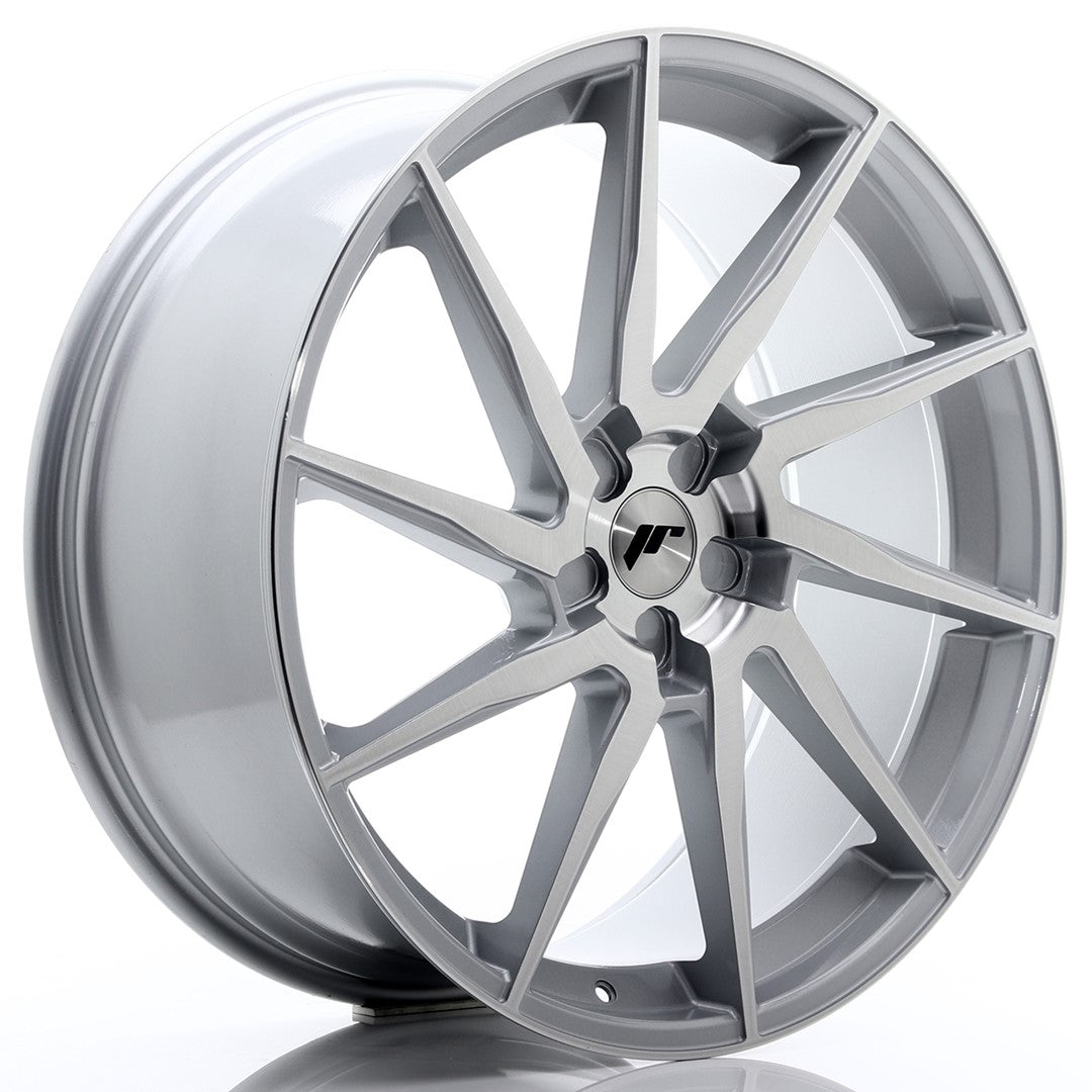 Japan Racing JR36 Alloy Wheel 23" x 10" ET30, 31, 32, 33, 34, 35, 36, 37, 38, 39, 40, 41, 42, 43, 44, 45, 46, 47, 48, 49, 50, 51, 52, 53, 54, 55 5x108, 5x110, 5x112, 5x114.3, 5x115, 5x118, 5x120, 5x120.65, 5x127, 5x130 - Silver
