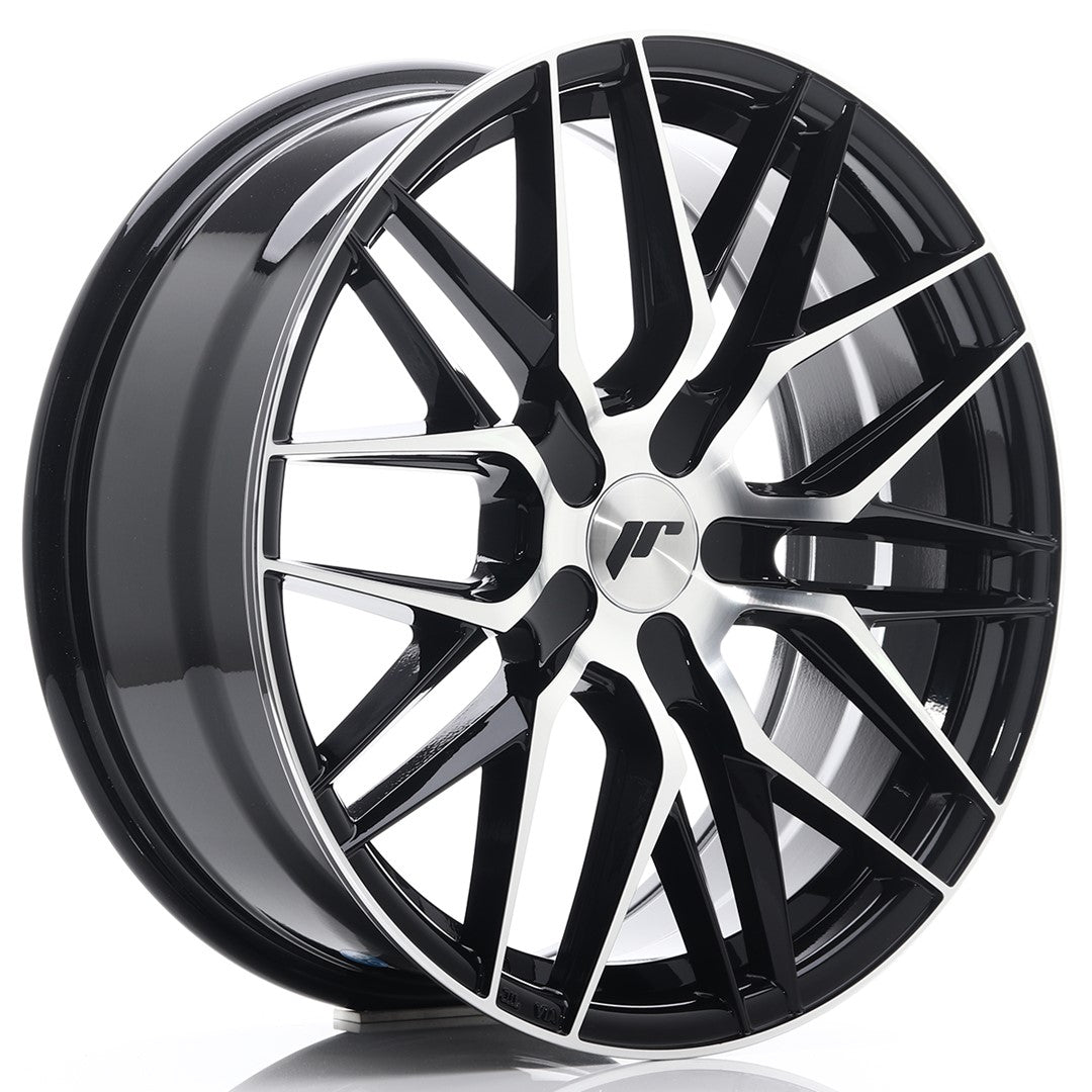 Japan Racing JR28 Alloy Wheel 18" x 7,5" ET20, 21, 22, 23, 24, 25, 26, 27, 28, 29, 30, 31, 32, 33, 34, 35, 36, 37, 38, 39, 40 4x100, 4x108, 4x110, 4x114.3, 5x100, 5x105, 5x108, 5x110, 5x112, 5x114.3, 5x115, 5x118, 5x120 - Black