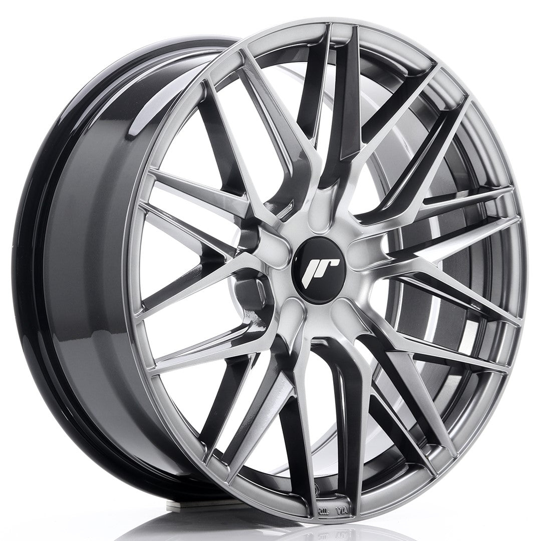 Japan Racing JR28 Alloy Wheel 18" x 7,5" ET20, 21, 22, 23, 24, 25, 26, 27, 28, 29, 30, 31, 32, 33, 34, 35, 36, 37, 38, 39, 40 4x100, 4x108, 4x110, 4x114.3, 5x100, 5x105, 5x108, 5x110, 5x112, 5x114.3, 5x115, 5x118, 5x120 - Hyper Black