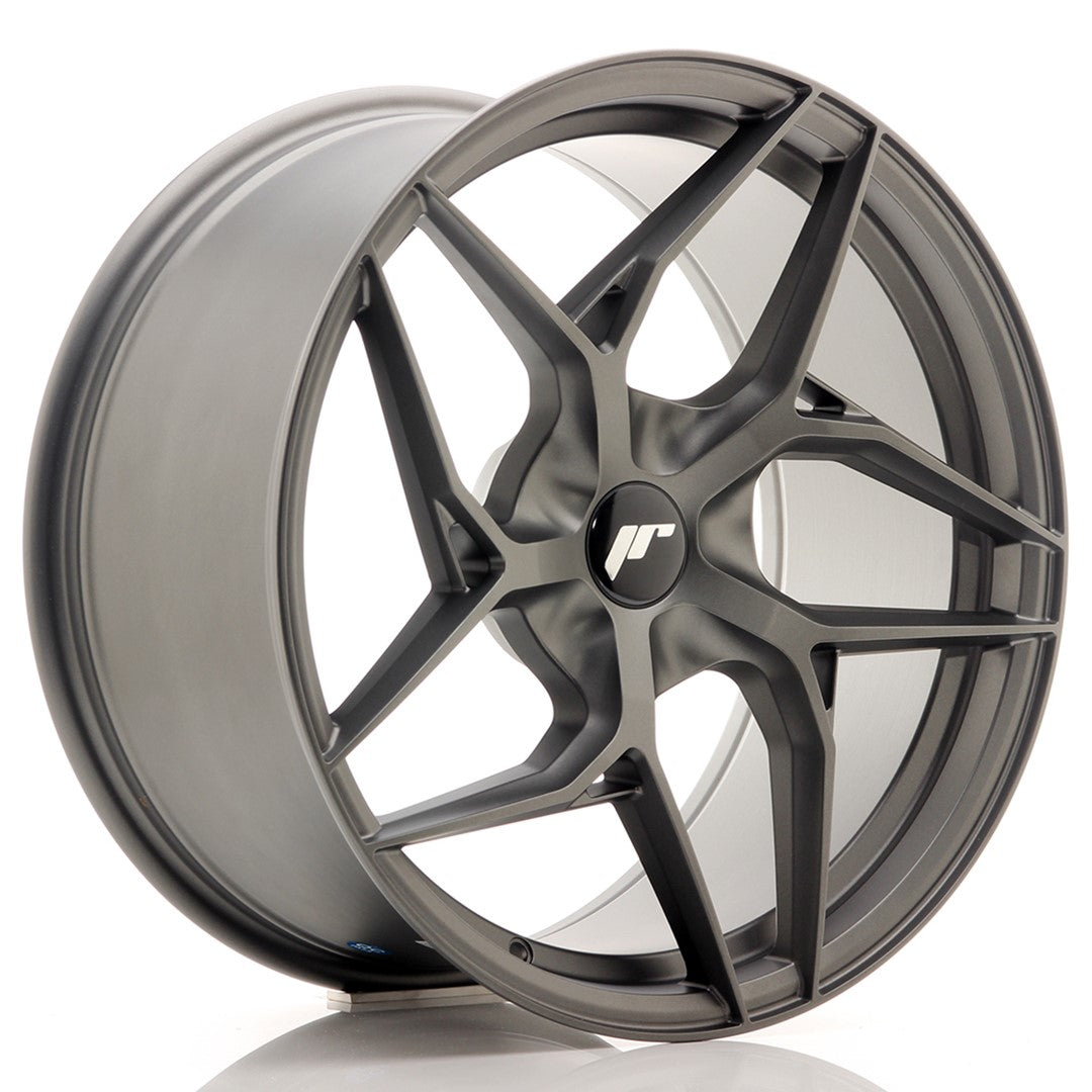 Japan Racing JR35 Alloy Wheel 19" x 9,5" ET20, 21, 22, 23, 24, 25, 26, 27, 28, 29, 30, 31, 32, 33, 34, 35, 36, 37, 38, 39, 40, 41, 42, 43, 44, 45 5x100, 5x105, 5x108, 5x110, 5x112, 5x114.3, 5x115, 5x118, 5x120 - Gun metal