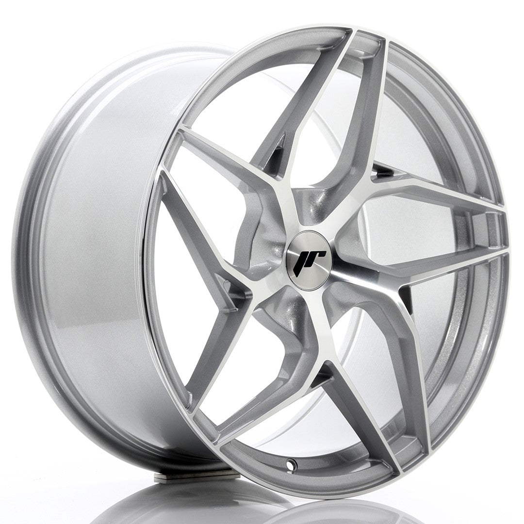 Japan Racing JR35 Alloy Wheel 19" x 9,5" ET20, 21, 22, 23, 24, 25, 26, 27, 28, 29, 30, 31, 32, 33, 34, 35, 36, 37, 38, 39, 40, 41, 42, 43, 44, 45 5x100, 5x105, 5x108, 5x110, 5x112, 5x114.3, 5x115, 5x118, 5x120 - Silver
