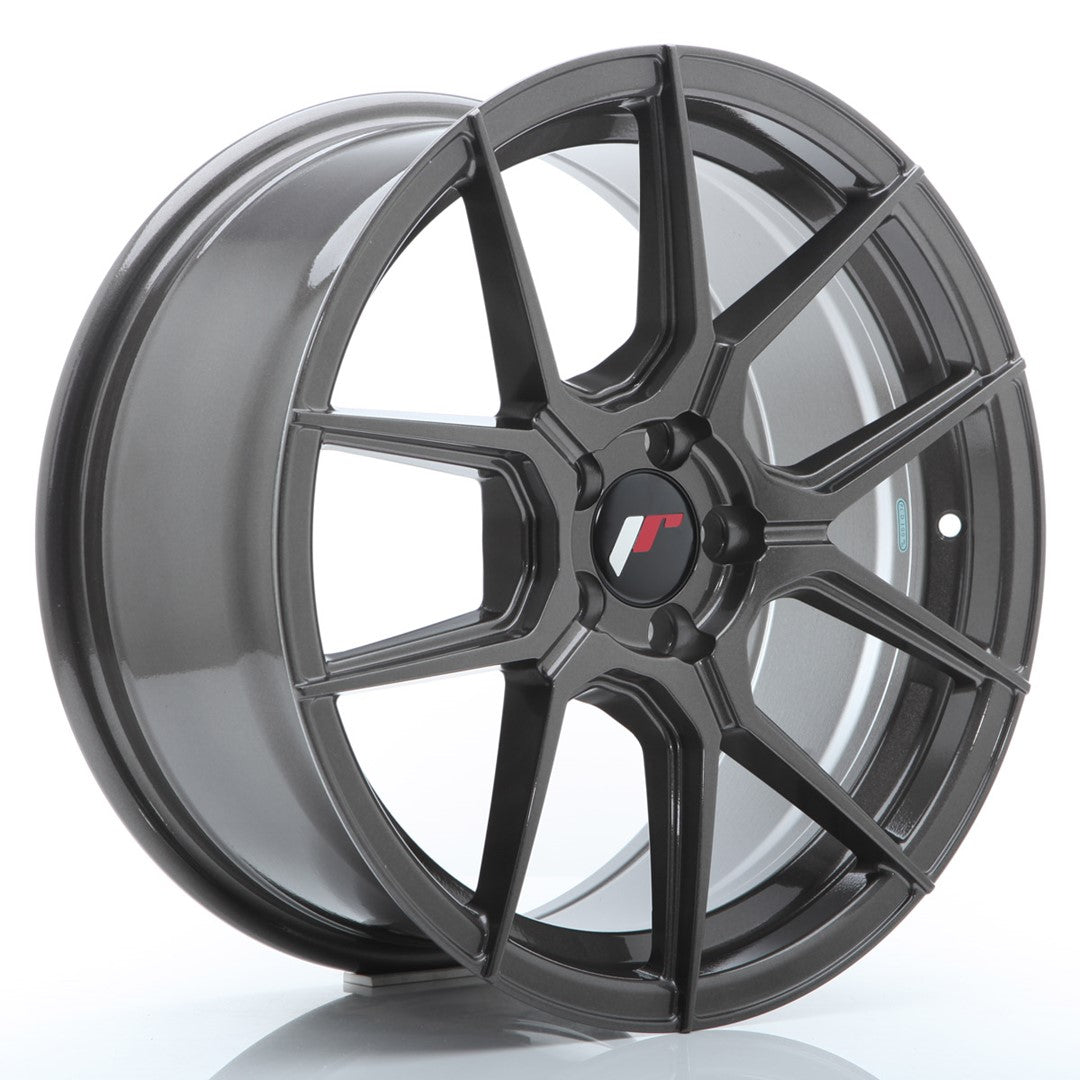 Japan Racing JR30 Alloy Wheel 17" x 8" ET40 5x100 - Hyper Gray