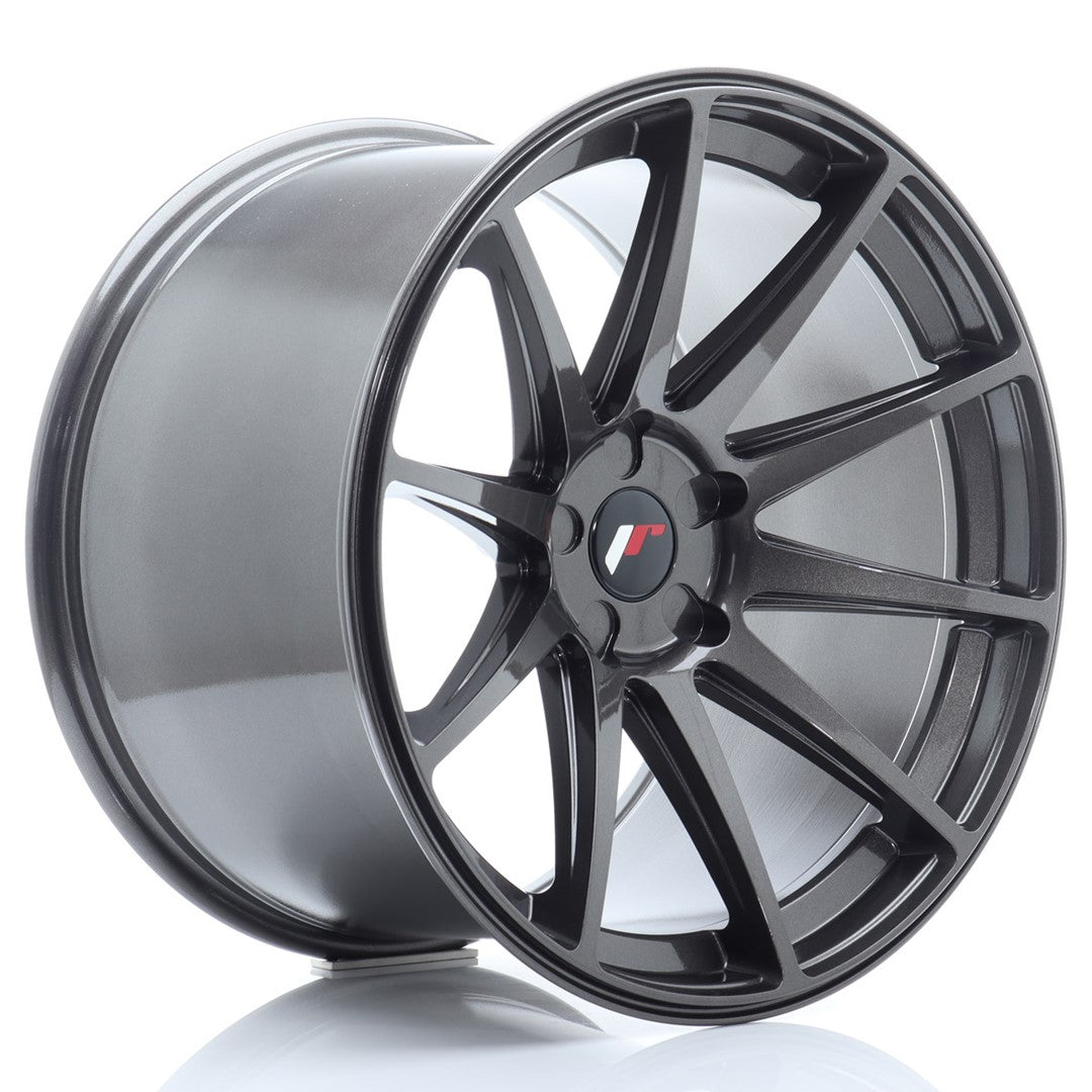 Japan Racing JR11 Alloy Wheel 20" x 12" ET20, 21, 22, 23, 24, 25, 26, 27, 28, 29, 30, 31, 32, 33, 34, 35, 36, 37, 38, 39, 40, 41, 42 5x108, 5x110, 5x112, 5x114.3, 5x115, 5x118, 5x120, 5x120.65, 5x127, 5x130 - Hyper Gray