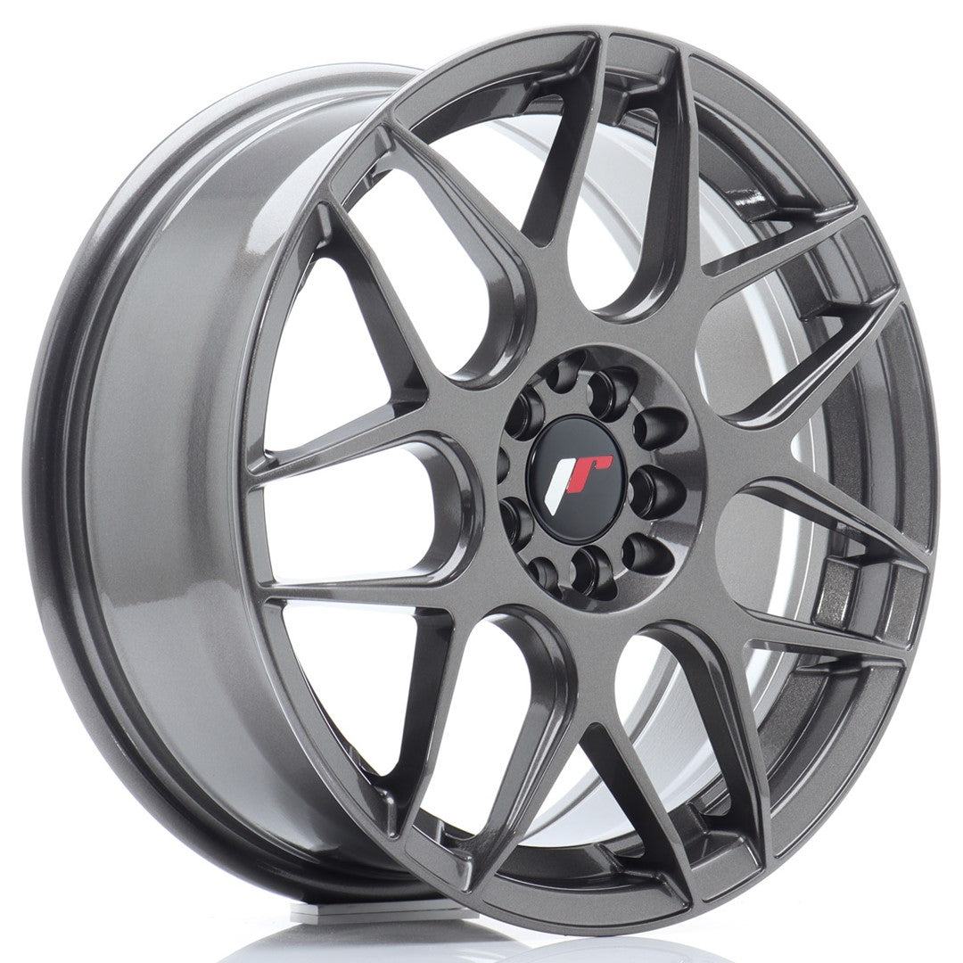 Japan Racing JR18 Alloy Wheel 17" x 7" ET40 5x108, 5x112 - Hyper Gray