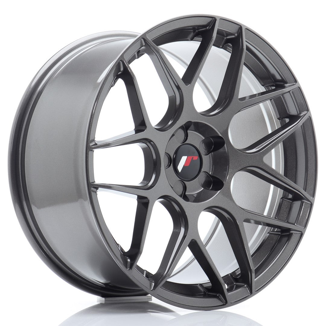 Japan Racing JR18 Alloy Wheel 19" x 9,5" ET22, 23, 24, 25, 26, 27, 28, 29, 30, 31, 32, 33, 34, 35 5x100, 5x105, 5x108, 5x110, 5x112, 5x114.3, 5x115, 5x118, 5x120 - Hyper Gray
