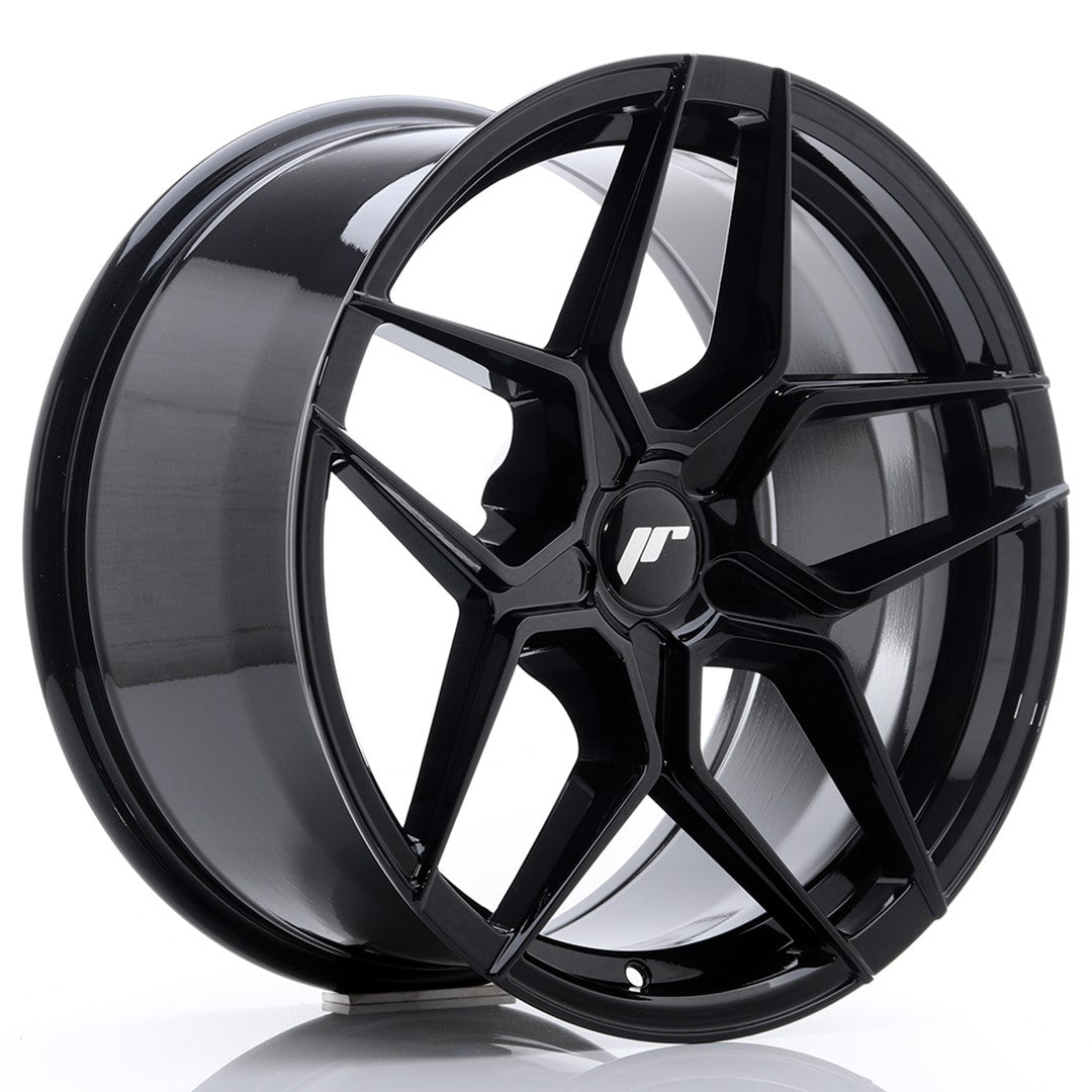 Japan Racing JR34 Alloy Wheel 18" x 9" ET20, 21, 22, 23, 24, 25, 26, 27, 28, 29, 30, 31, 32, 33, 34, 35, 36, 37, 38, 39, 40, 41, 42 5x100, 5x105, 5x108, 5x110, 5x112, 5x114.3, 5x115, 5x118, 5x120 - Black