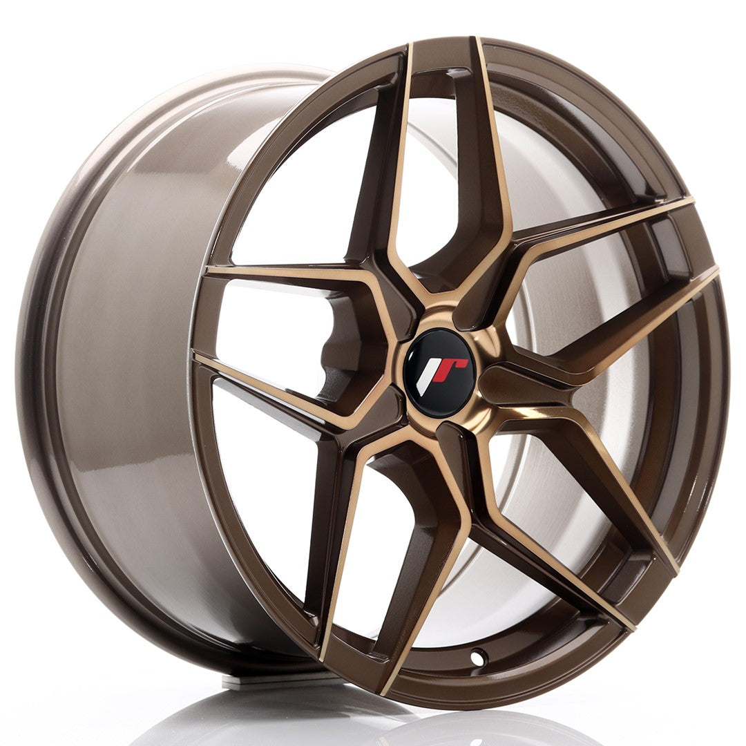 Japan Racing JR34 Alloy Wheel 18" x 9" ET20, 21, 22, 23, 24, 25, 26, 27, 28, 29, 30, 31, 32, 33, 34, 35, 36, 37, 38, 39, 40, 41, 42 5x100, 5x105, 5x108, 5x110, 5x112, 5x114.3, 5x115, 5x118, 5x120 - Bronze