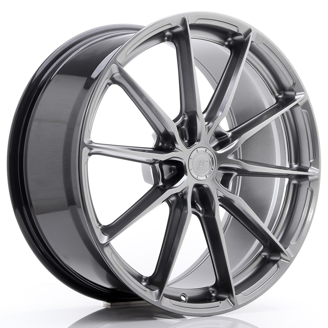 Japan Racing JR37 Alloy Wheel 20" x 9" ET30 5x120 - Hyper Black