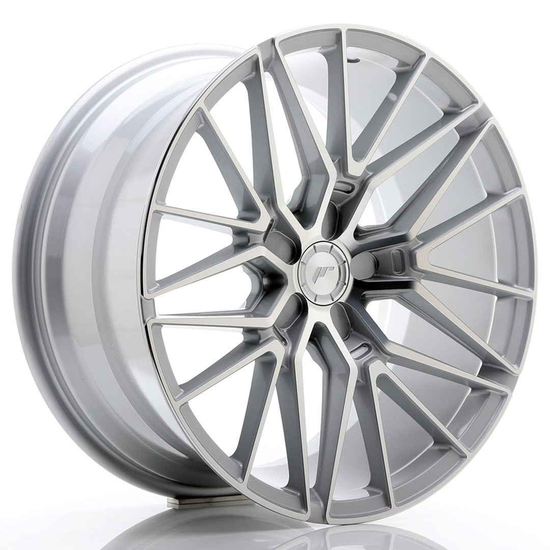 Japan Racing JR38 Alloy Wheel 19" x 9,5" ET20, 21, 22, 23, 24, 25, 26, 27, 28, 29, 30, 31, 32, 33, 34, 35, 36, 37, 38, 39, 40, 41, 42, 43, 44, 45 5x100, 5x105, 5x108, 5x110, 5x112, 5x114.3, 5x115, 5x118, 5x120, 5x120.65, 5x127, 5x130 - Silver