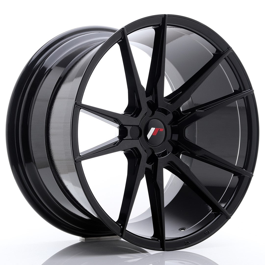 Japan Racing JR21 Alloy Wheel 20" x 11" ET30, 31, 32, 33, 34, 35, 36, 37, 38, 39, 40, 41, 42, 43, 44, 45, 46, 47, 48, 49, 50 5x108, 5x110, 5x112, 5x114.3, 5x115, 5x118, 5x120, 5x120.65, 5x127, 5x130 - Black