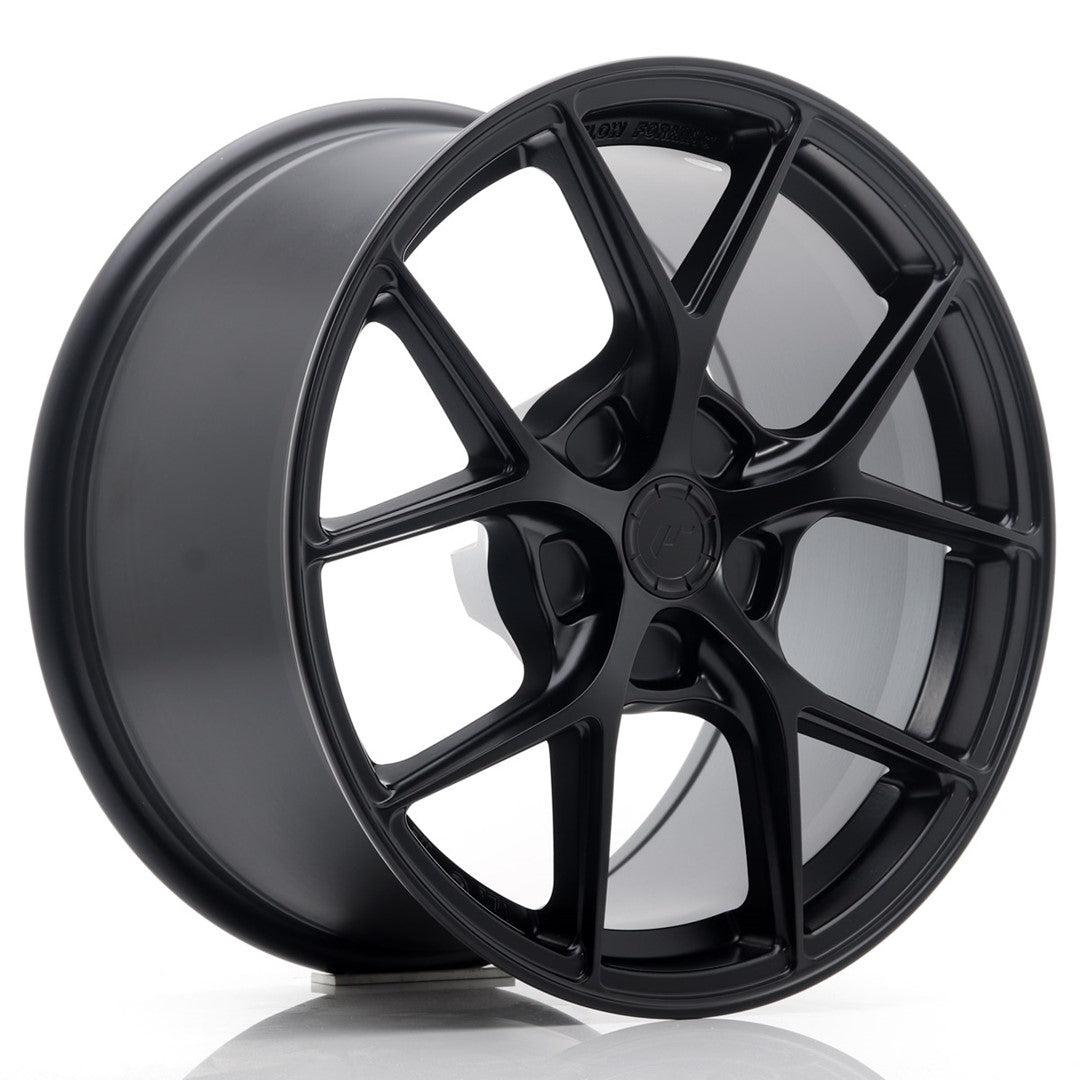 Japan Racing SL-01 Alloy Wheel 17" x 9" ET20, 21, 22, 23, 24, 25, 26, 27, 28, 29, 30, 31, 32, 33, 34, 35, 36, 37, 38, 39, 40, 41, 42, 43, 44, 45, 46, 47, 48, 49, 50 5x100, 5x105, 5x108, 5x110, 5x112, 5x114.3, 5x115, 5x118, 5x120 - Black