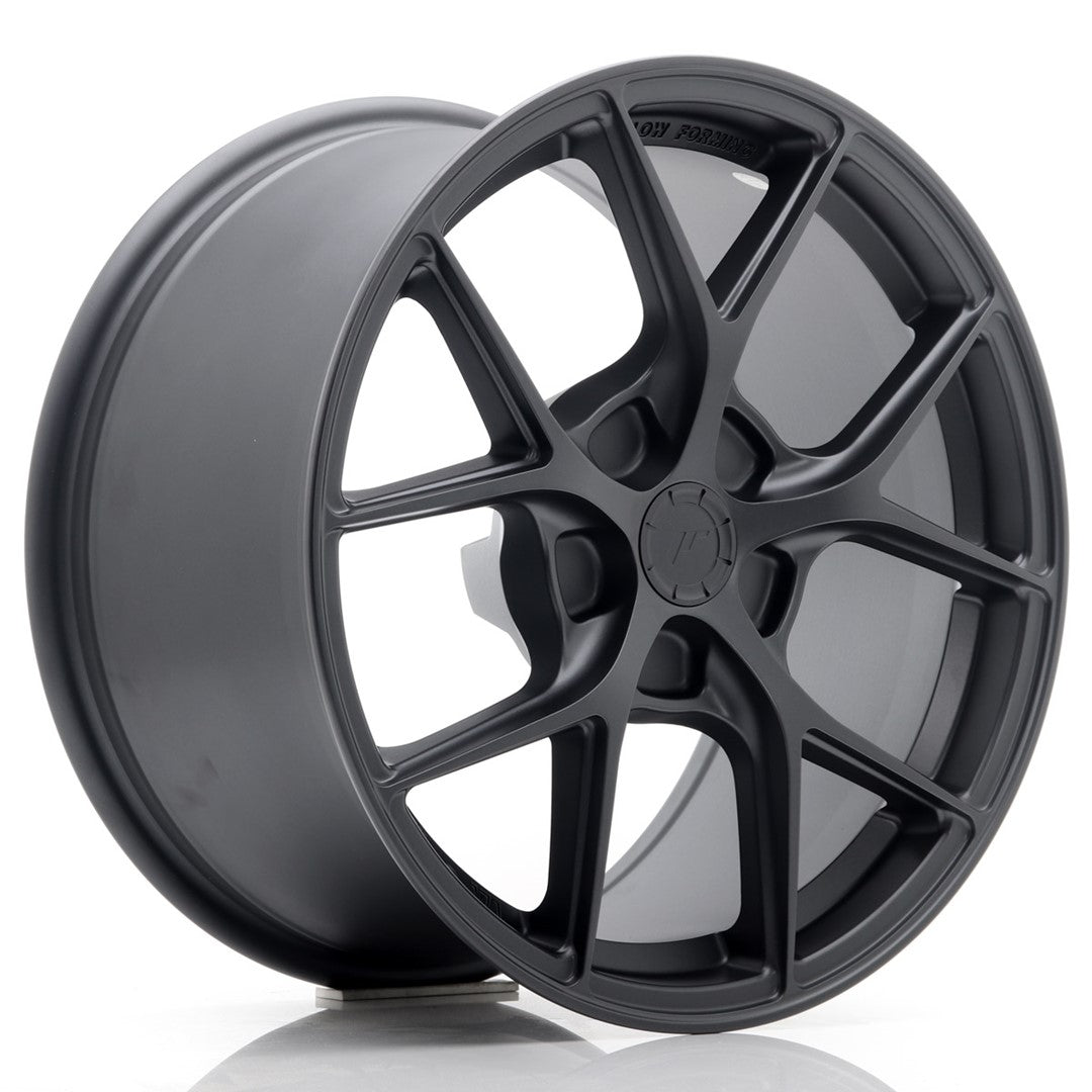 Japan Racing SL-01 Alloy Wheel 17" x 9" ET20, 21, 22, 23, 24, 25, 26, 27, 28, 29, 30, 31, 32, 33, 34, 35, 36, 37, 38, 39, 40, 41, 42, 43, 44, 45, 46, 47, 48, 49, 50 5x100, 5x105, 5x108, 5x110, 5x112, 5x114.3, 5x115, 5x118, 5x120 - Gun metal