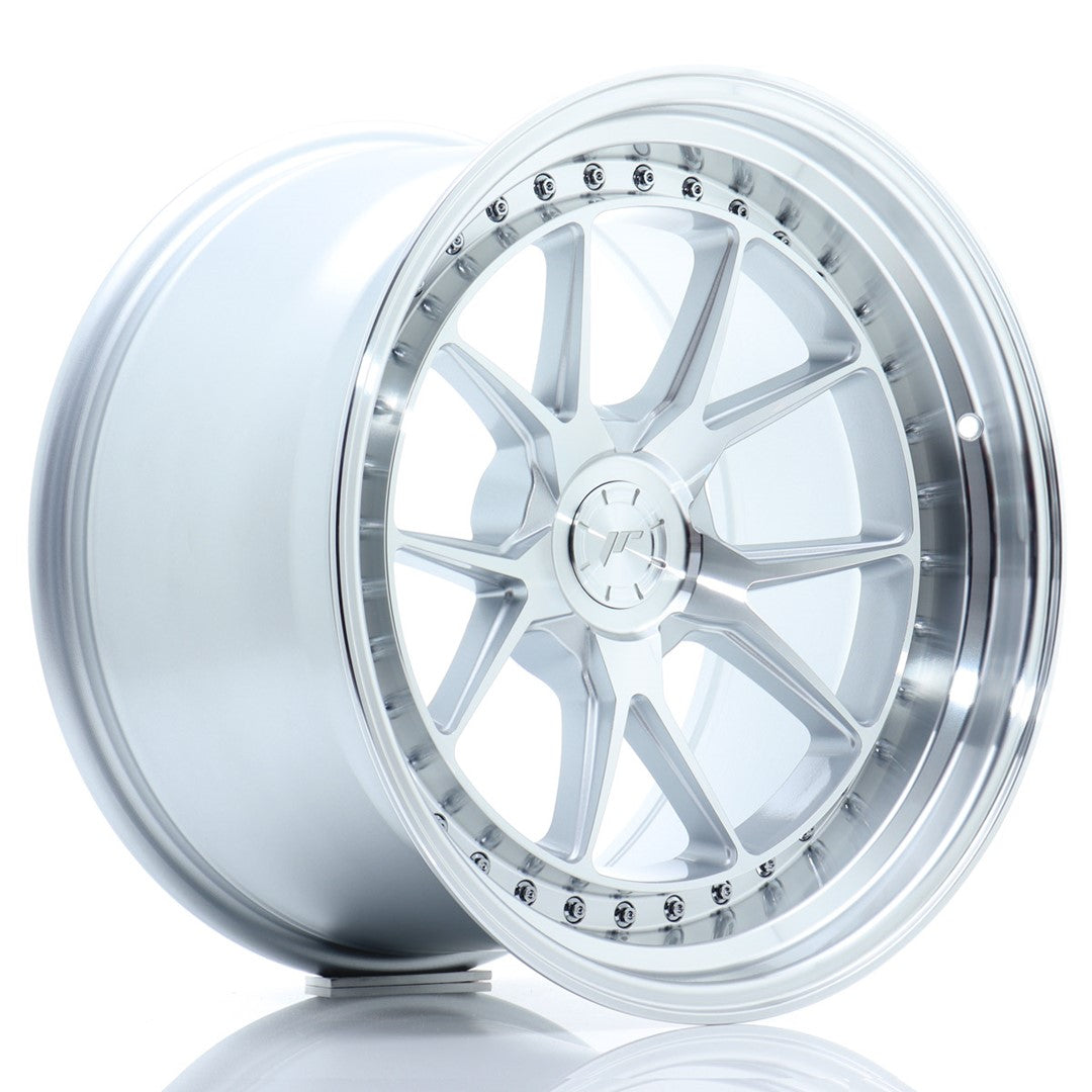 Japan Racing JR39 Alloy Wheel 18" x 10,5" ET15, 16, 17, 18, 19, 20, 21, 22 5x100, 5x105, 5x108, 5x110, 5x112, 5x114.3, 5x115, 5x118, 5x120 - Silver