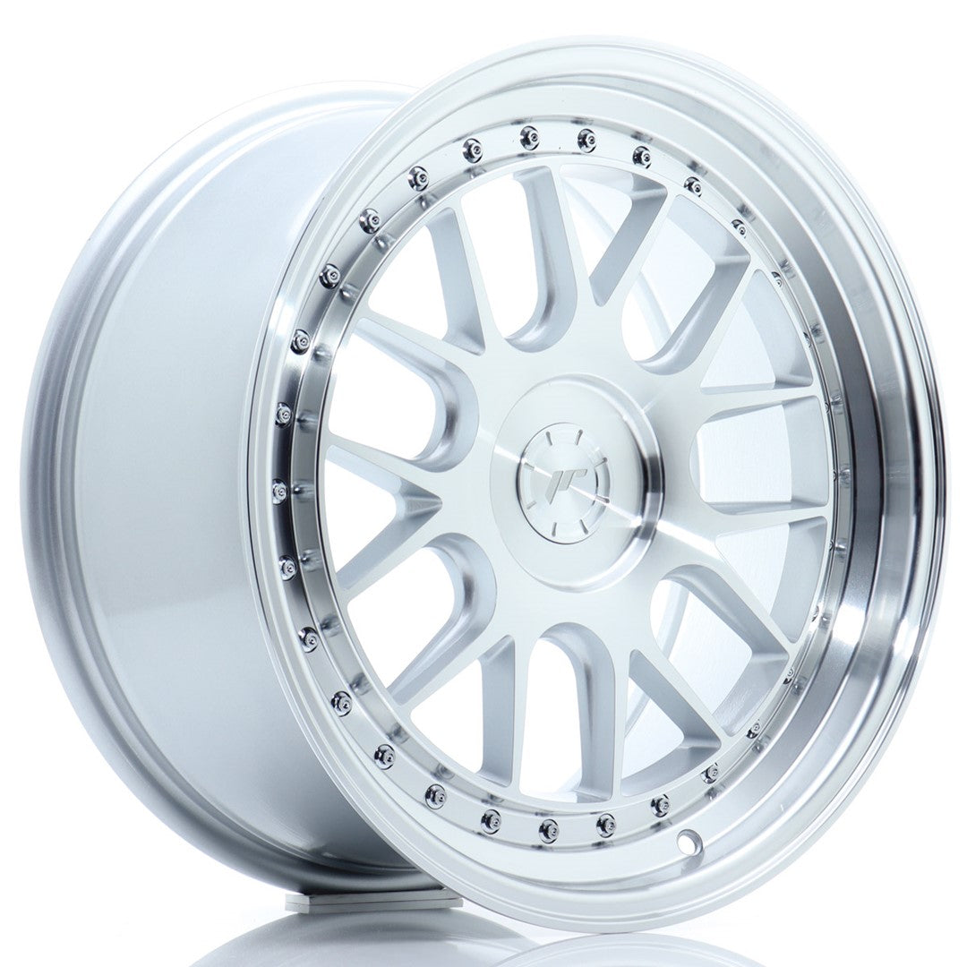 Japan Racing JR40 Alloy Wheel 18" x 8,5" ET15, 16, 17, 18, 19, 20, 21, 22, 23, 24, 25, 26, 27, 28, 29, 30, 31, 32, 33, 34, 35 5x100, 5x105, 5x108, 5x110, 5x112, 5x114.3, 5x115, 5x118, 5x120 - Silver