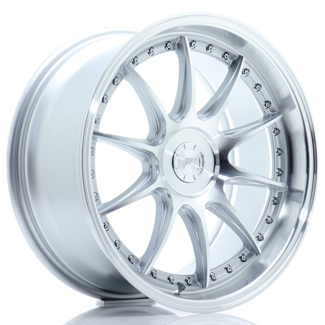Japan Racing JR41 Alloy Wheel 18" x 8,5" ET15, 16, 17, 18, 19, 20, 21, 22, 23, 24, 25, 26, 27, 28, 29, 30, 31, 32, 33, 34, 35 5x100, 5x105, 5x108, 5x110, 5x112, 5x114.3, 5x115, 5x118, 5x120 - Silver