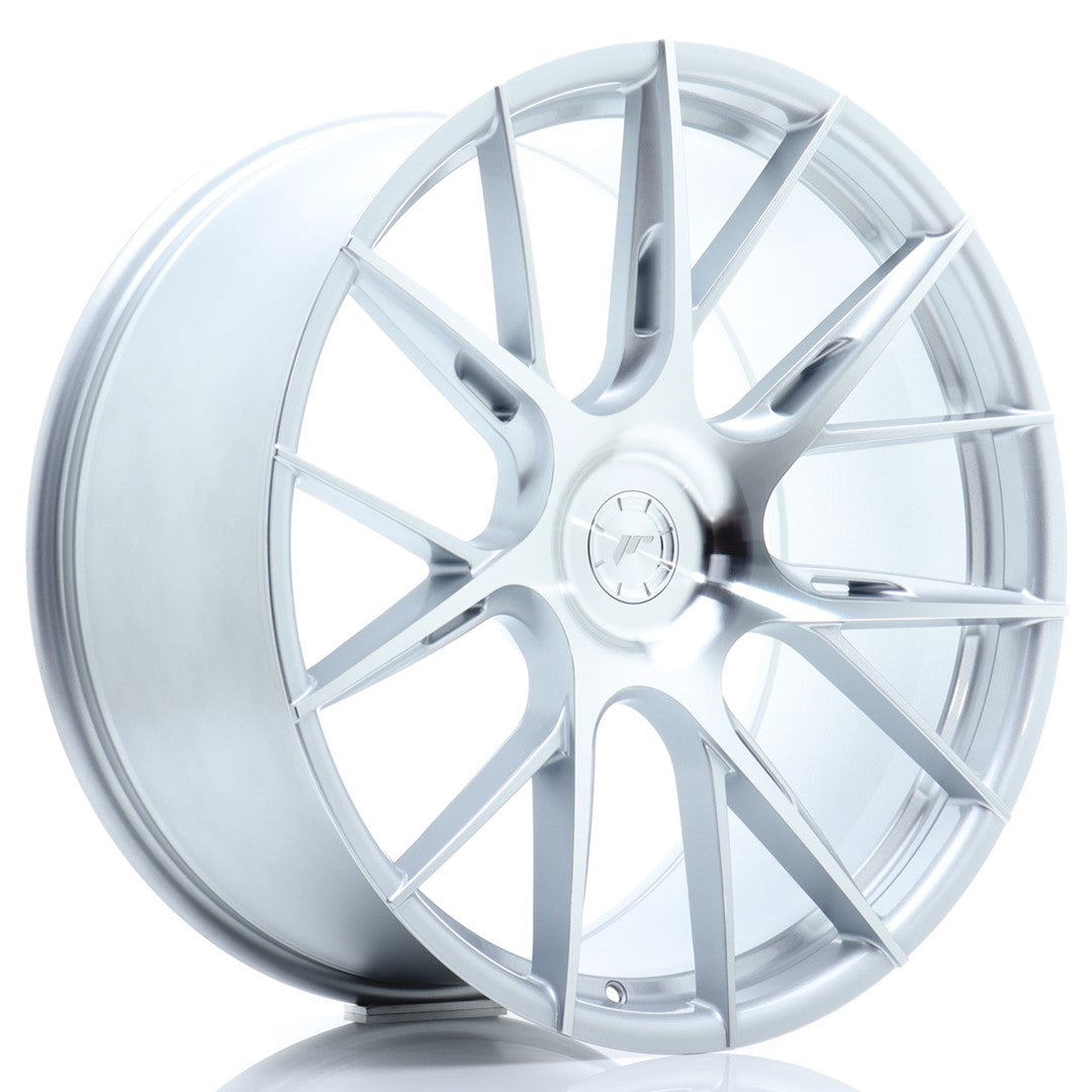 Japan Racing JR42 Alloy Wheel 22" x 11" ET20, 21, 22, 23, 24, 25, 26, 27, 28, 29, 30, 31, 32, 33, 34, 35, 36, 37, 38, 39, 40, 41, 42, 43, 44, 45, 46 5x108, 5x110, 5x112, 5x114.3, 5x115, 5x118, 5x120, 5x120.65, 5x127, 5x130 - Silver
