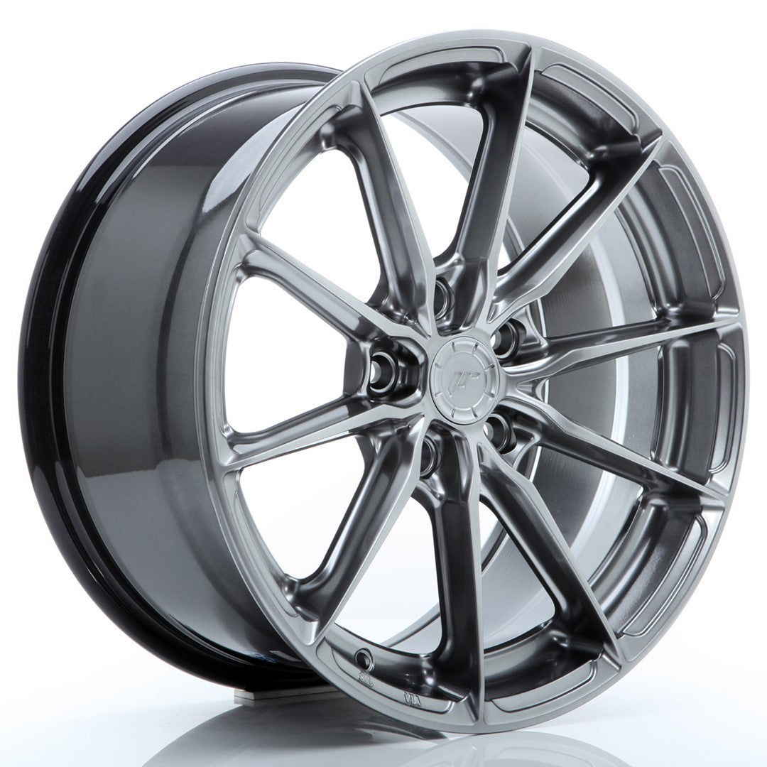 Japan Racing JR37 Alloy Wheel 17" x 8" ET35 5x100 - Hyper Black