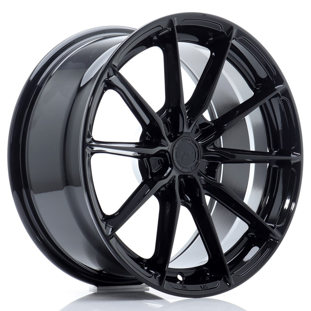 Japan Racing JR37 Alloy Wheel 17" x 8" ET20, 21, 22, 23, 24, 25, 26, 27, 28, 29, 30, 31, 32, 33, 34, 35, 36, 37, 38, 39, 40 5x100, 5x105, 5x108, 5x110, 5x112, 5x114.3 - Black