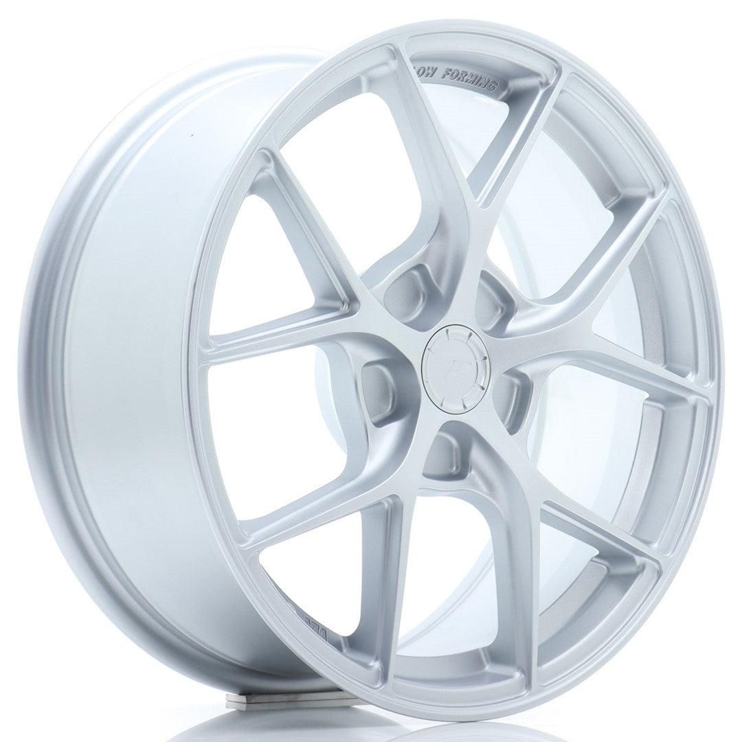 Japan Racing SL-01 Alloy Wheel 17" x 7" ET20, 21, 22, 23, 24, 25, 26, 27, 28, 29, 30, 31, 32, 33, 34, 35, 36, 37, 38, 39, 40 5x100, 5x105, 5x108, 5x110, 5x112, 5x114.3, 5x115, 5x118, 5x120 - Silver