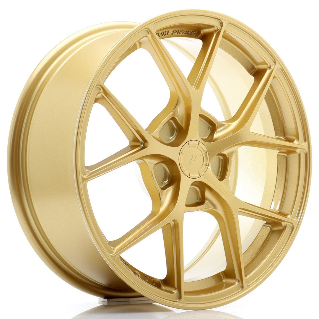 Japan Racing SL-01 Alloy Wheel 17" x 7" ET20, 21, 22, 23, 24, 25, 26, 27, 28, 29, 30, 31, 32, 33, 34, 35, 36, 37, 38, 39, 40 5x100, 5x105, 5x108, 5x110, 5x112, 5x114.3, 5x115, 5x118, 5x120 - Gold
