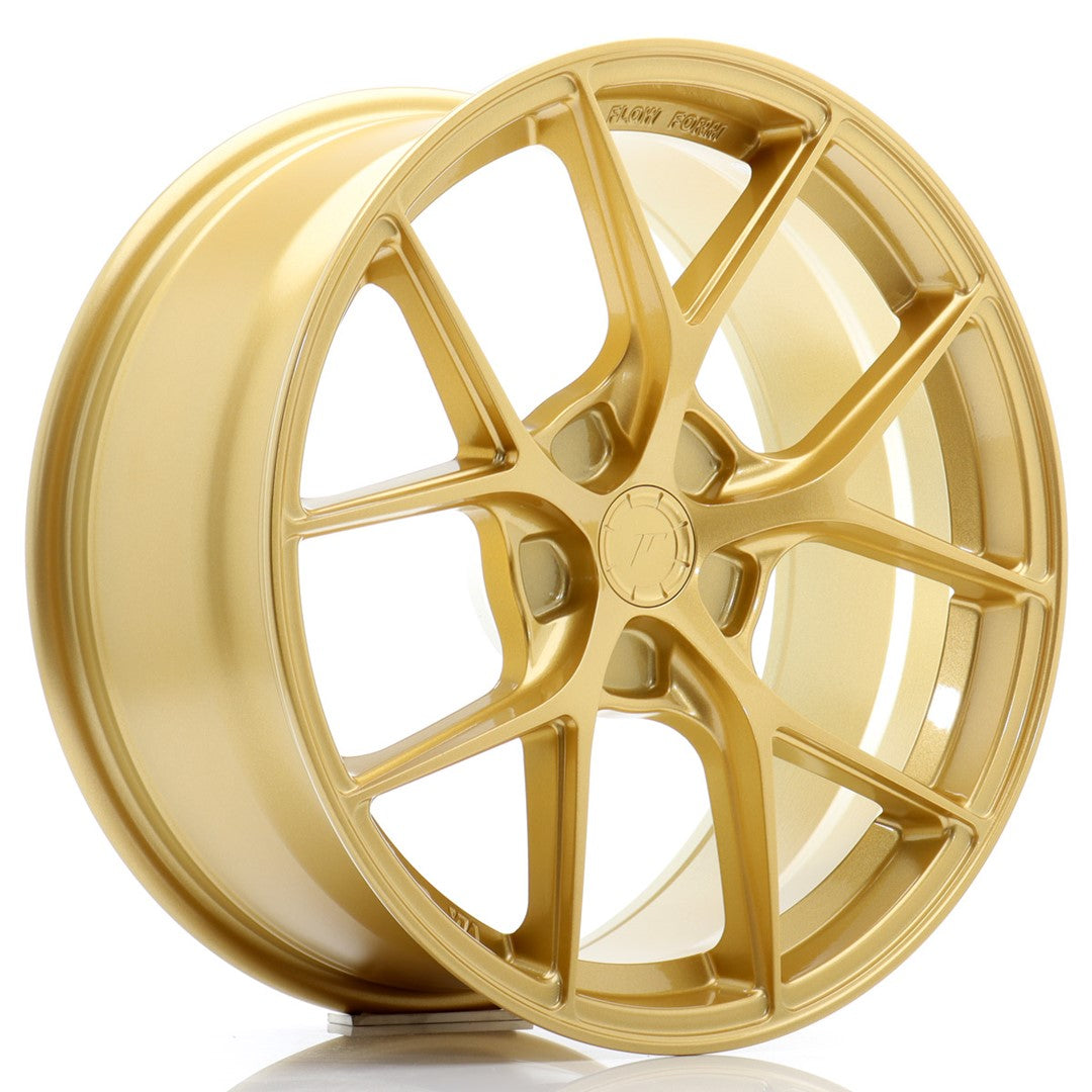 Japan Racing SL-01 Alloy Wheel 18" x 8" ET20, 21, 22, 23, 24, 25, 26, 27, 28, 29, 30, 31, 32, 33, 34, 35, 36, 37, 38, 39, 40 5x100, 5x105, 5x108, 5x110, 5x112, 5x114.3, 5x115, 5x118, 5x120 - Gold