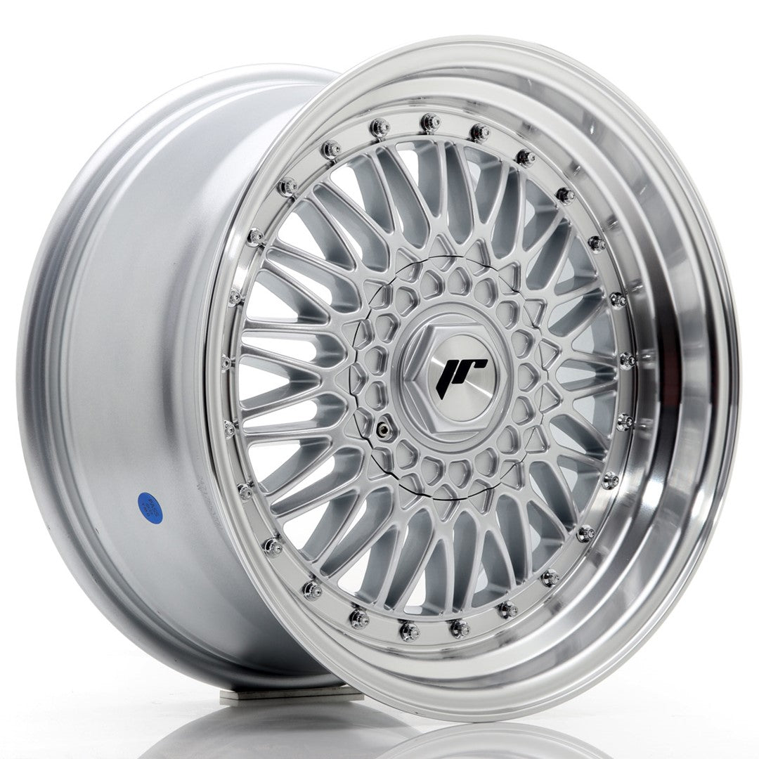 Japan Racing JR9 Alloy Wheel 17" x 8,5" ET20, 21, 22, 23, 24, 25, 26, 27, 28, 29, 30, 31, 32, 33, 34, 35 3x112, 4x100, 4x108, 4x110, 4x114.3, 5x100, 5x105, 5x108, 5x110, 5x112, 5x114.3, 5x115, 5x118, 5x120 - Silver