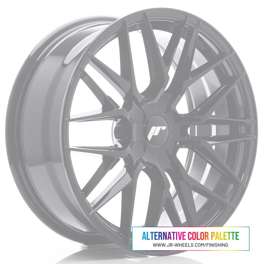 Japan Racing JR28 Alloy Wheel 18" x 7,5" ET20, 21, 22, 23, 24, 25, 26, 27, 28, 29, 30, 31, 32, 33, 34, 35, 36, 37, 38, 39, 40 4x100, 4x108, 4x110, 4x114.3, 5x100, 5x105, 5x108, 5x110, 5x112, 5x114.3, 5x115, 5x118, 5x120 - Custom Finish