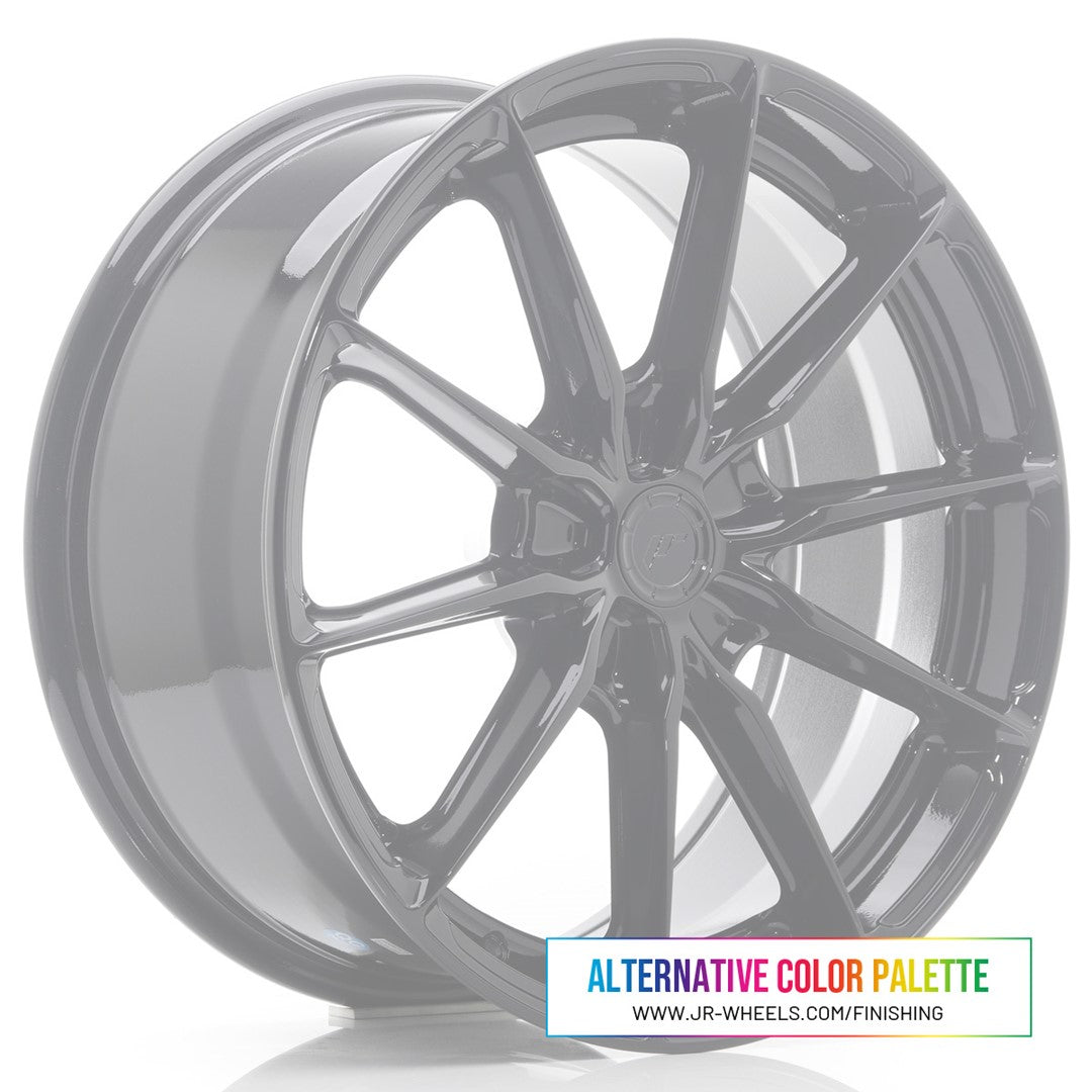Japan Racing JR37 Alloy Wheel 18" x 8" ET20, 21, 22, 23, 24, 25, 26, 27, 28, 29, 30, 31, 32, 33, 34, 35, 36, 37, 38, 39, 40, 41, 42, 43, 44, 45 5x100, 5x105, 5x108, 5x110, 5x112, 5x114.3, 5x115, 5x118, 5x120 - Custom Finish
